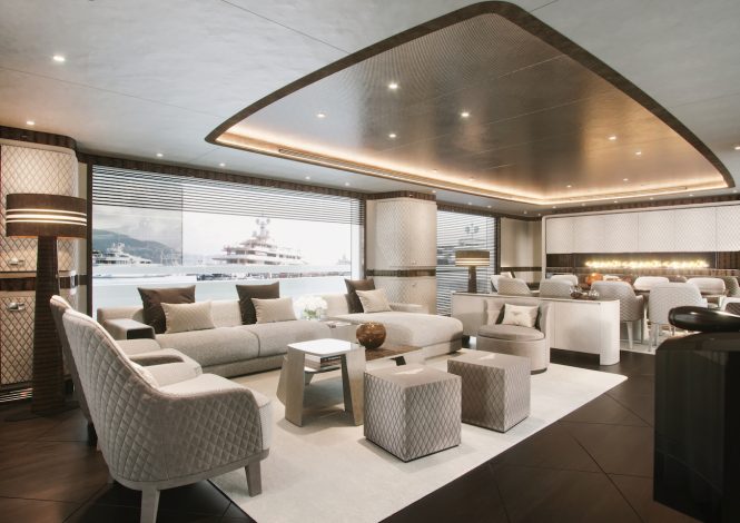 saloon with great views