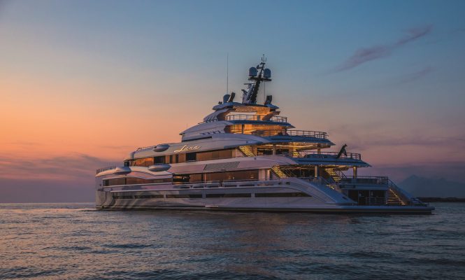 107-metre Benetti giga yacht LANA wins Yacht of the Year at World Yachts Trophies 2019