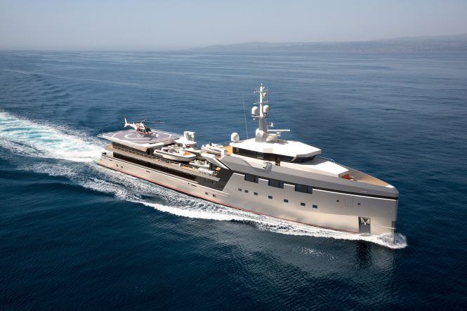Damen Yachts announces signing of new custom 75-metre support yacht