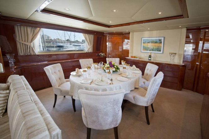 Elegant dining area