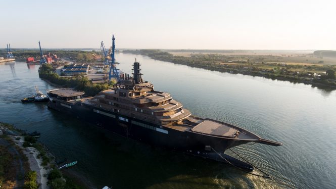 Explorer yacht REV heads to Norway for eight-month outfitting