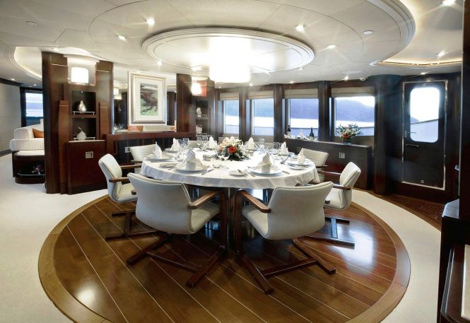 Interior dining area