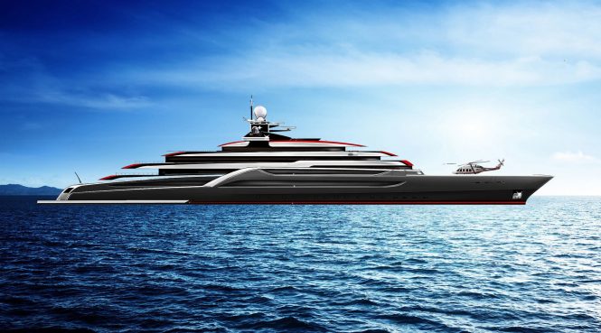 First official video of Lurssen 115m yacht Project ENZO (Project TESTAROSSA)