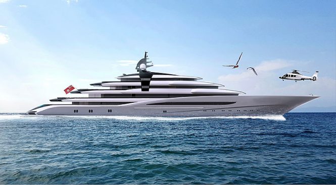 125m Lurssen mega yacht PROJECT JAG sold