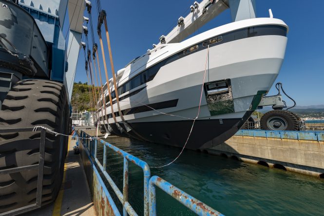 motor yacht L.A.U.L. launch - Photo © Palumbo Superyachts