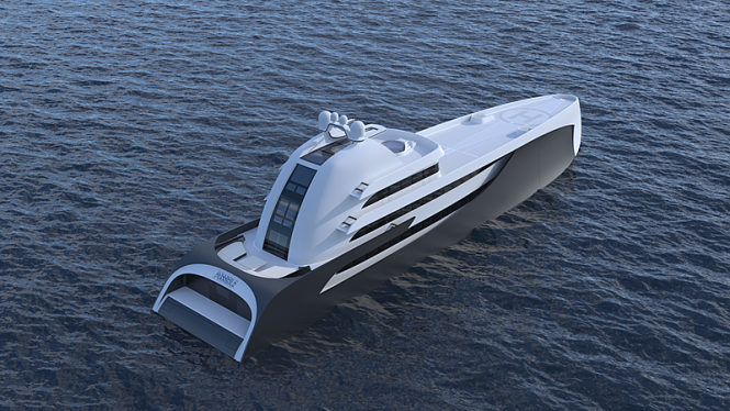 69m yacht concept POSSIBLE: Motor yacht A inspired?
