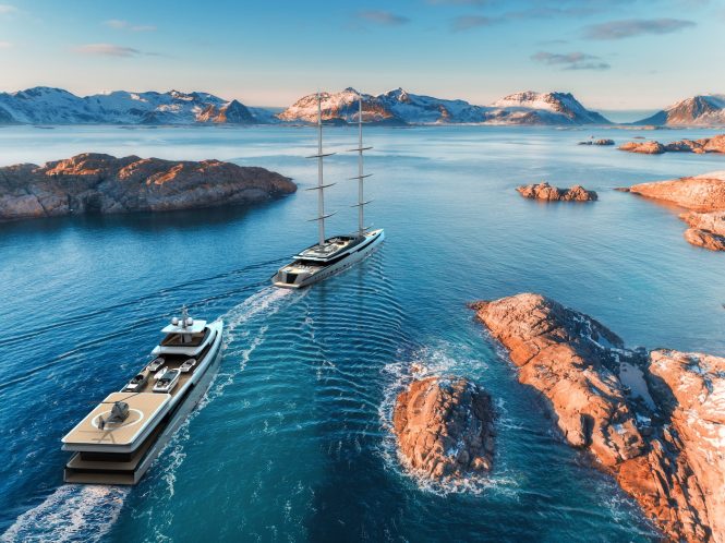 In pictures: 88-metre Royal Huisman sailing yacht concept LOTUS