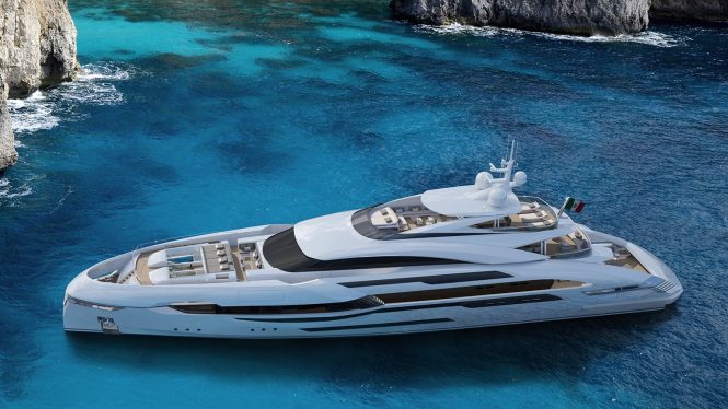 The new luxury yacht Alfa 50 from Rossinavi and Enrico Gobbi