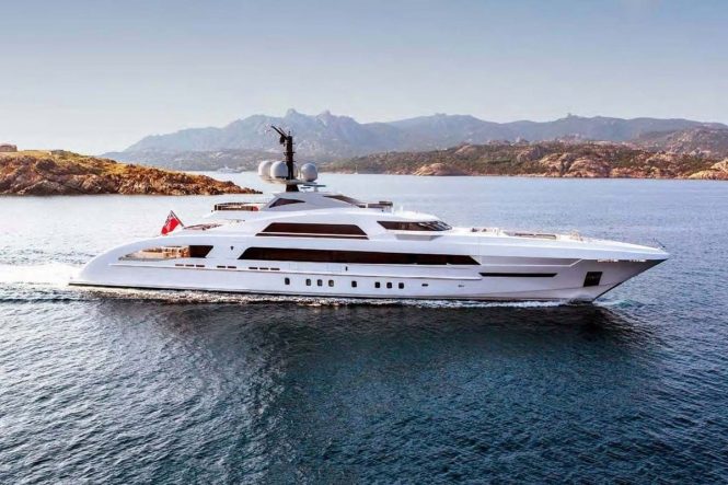 65m Galactica Star renamed ILLUSION and ready for Caribbean charters this winter