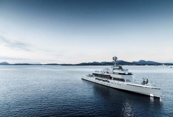 Brand new 85m superyacht BOLD joins the world of charter yachts in the Caribbean & Bahamas