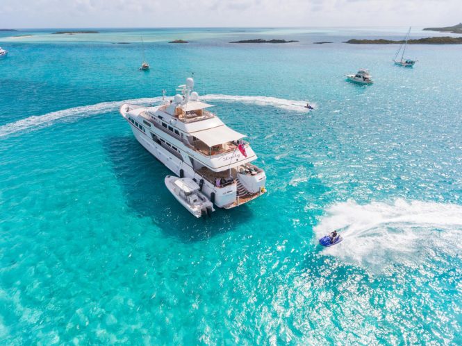 Fantastic charter special by 43m LADY J superyacht in the BVI