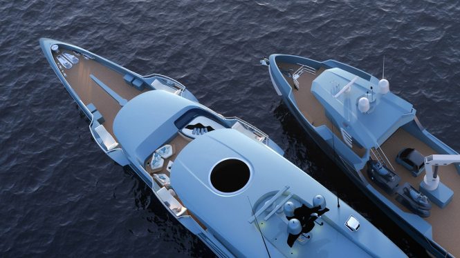 36-metre shadow vessel for superyacht Project Phi sold