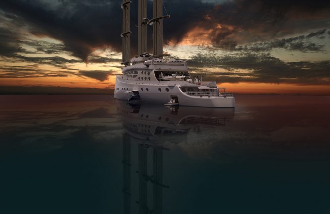 Stern view