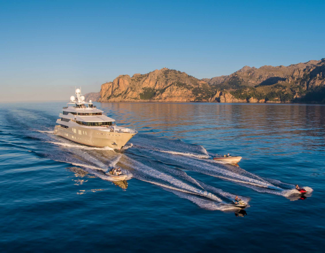 Sensational superyacht EMINENCE open for 2020 West Med Summer Yacht Charter Bookings