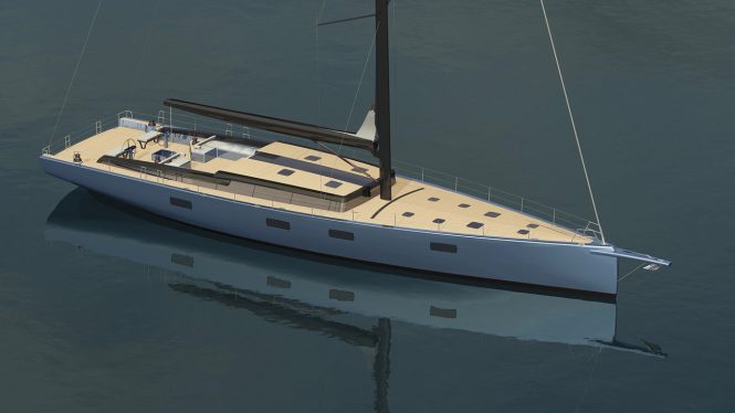 Introducing the 27-metre sailing yacht ‘Tripp 90’ collaboration from YY Yachts, Tripp Design and Winch Design