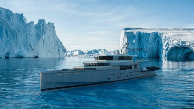 The MMX45 explorer yacht concept from Malcolm McKeon Yacht Design