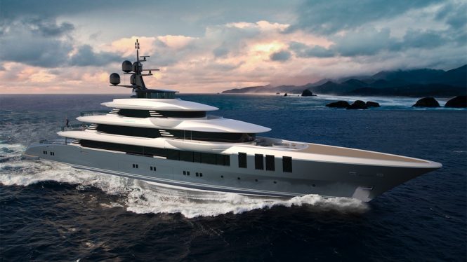75m Superyacht by Vallicelli under construction at Turquoise Yachts