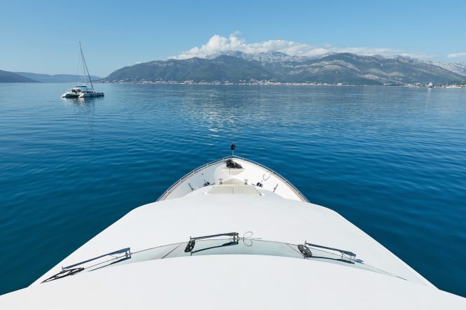 New pictures of luxury yacht ANNABEL II ready for 2020 summer charters in Croatia and Montenegro