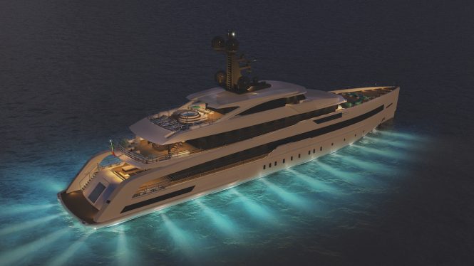 CRN releases information on 62-metre M/Y 138 currently under construction