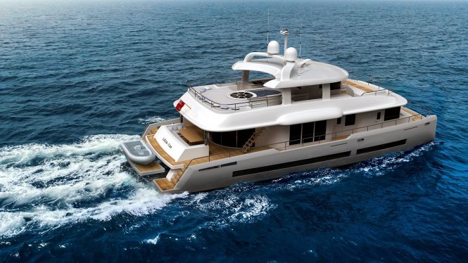 Licia Yachts unveils new 24-metre power catamaran concept for expeditions