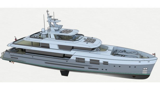 DLBA Naval Architects presents new expedition yacht concept 7Oceans