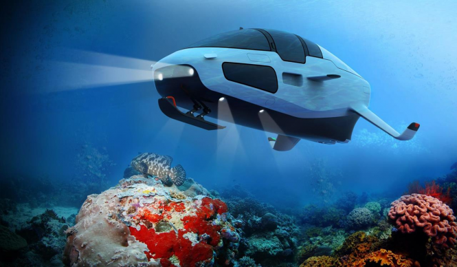 DeepSeaker DS1 – Funky new superyacht toy by iSpace2O