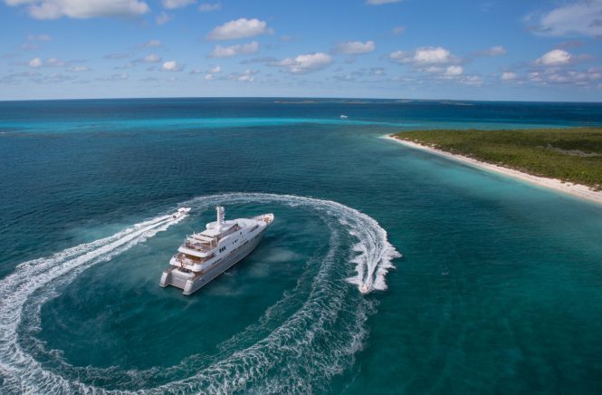 Escape to Tahiti and enjoy 25% off charter rates with 60m superyacht DREAM