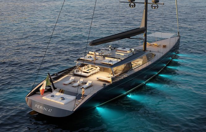 Sailing Yacht 47m E-volution by Perini Navi