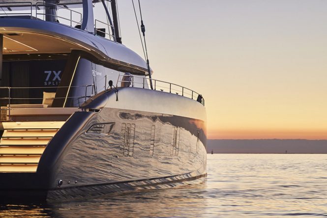 Sunreef Catamaran - sistership to ABOVE yacht