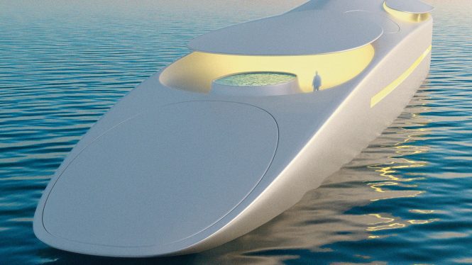 Luxury yacht concept ‘Project L’ – The futuristic vessel from Thierry Gaugain