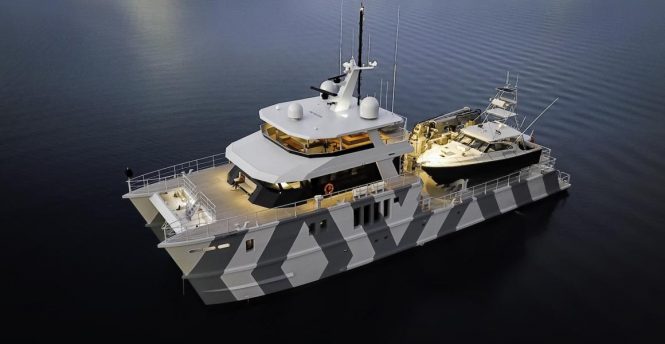 THE BEAST expedition catamaran