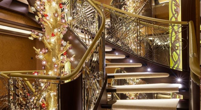 Central staircase - a true work of art