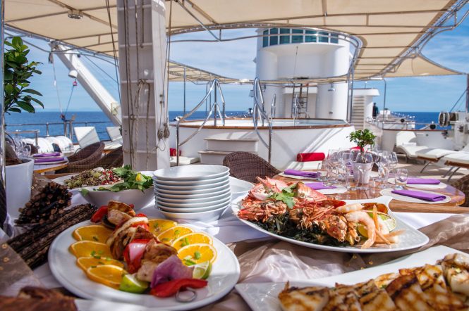 Fresh seafood
