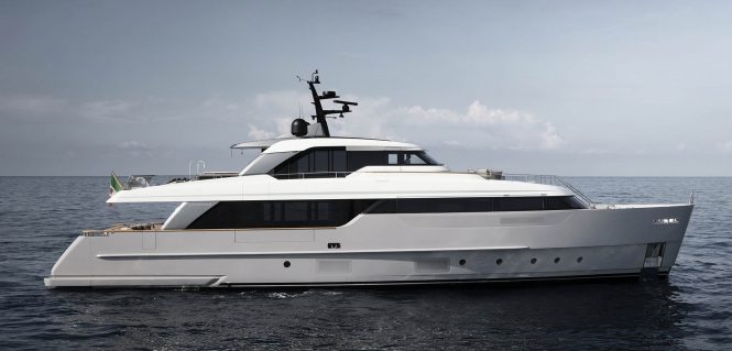30m Sanlorenzo Motor Yacht MALKIA new to Mediterranean charter market