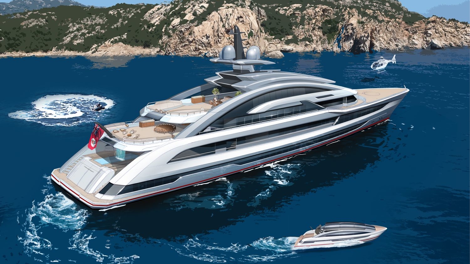 PROJECT COSMOS: more details on the fastest 80-metre superyacht in the world