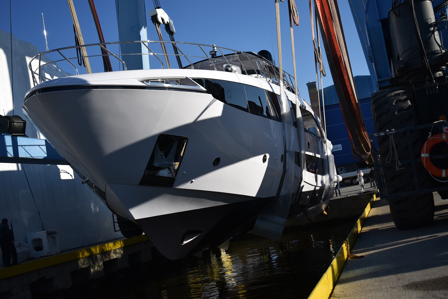 30m Motor yacht AMER F100 launched at Permare