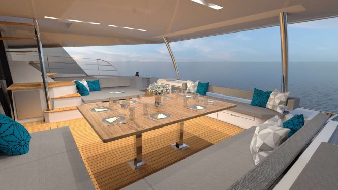 Sistership - aft deck