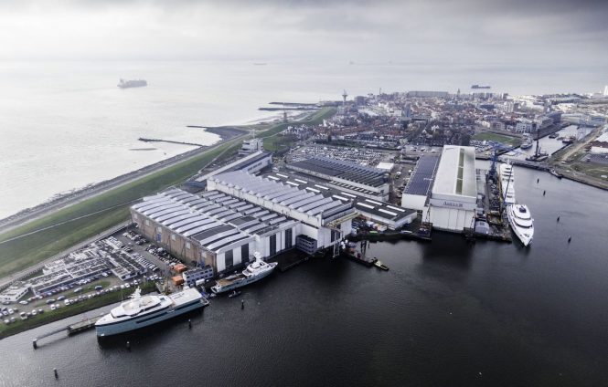 AMELS yard in Vlissingen - January 2020
