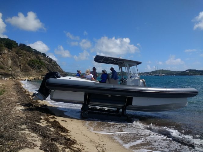 Iguana Superyacht Tenders display latest models at the Antigua Yacht Show