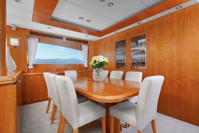 Dining area for formal meals