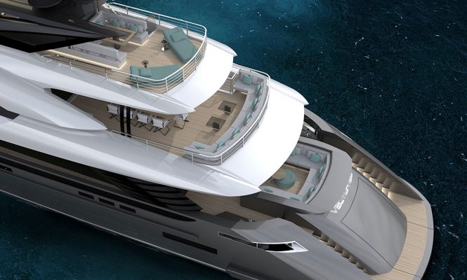 Construction update: 49m yacht Project Vector nearing launch