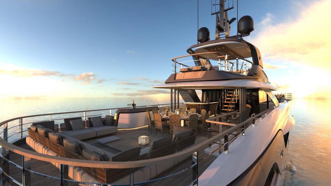 New concept images released for 55-metre Admiral superyacht Geco