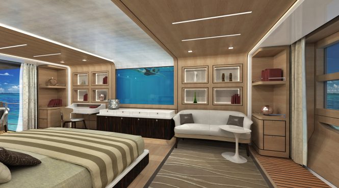Master stateroom - Thunderbird 130