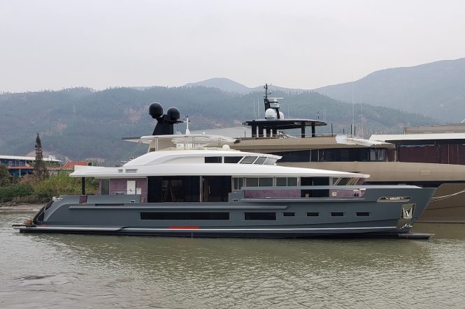 Heysea Yachts launch 35m yacht DOPAMINE