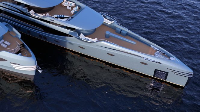 Royal Huisman releases images and update on 55m superyacht Project PHI