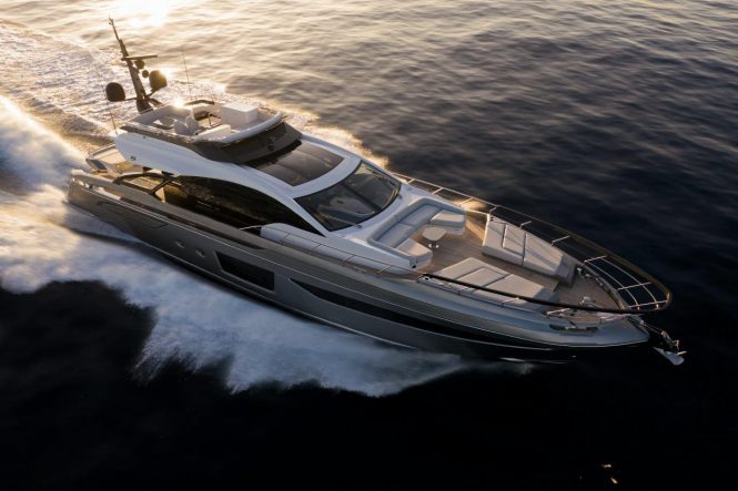 Photos of brand-new AZIMUT S8 Revealed
