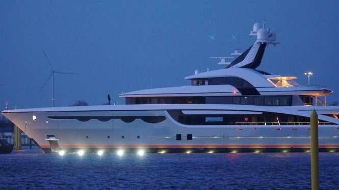 Superyacht video: launch of new 68m superyacht SOARING