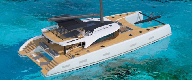Southern Wind shipyard reveals new SWCat90 at Düsseldorf Boat Show