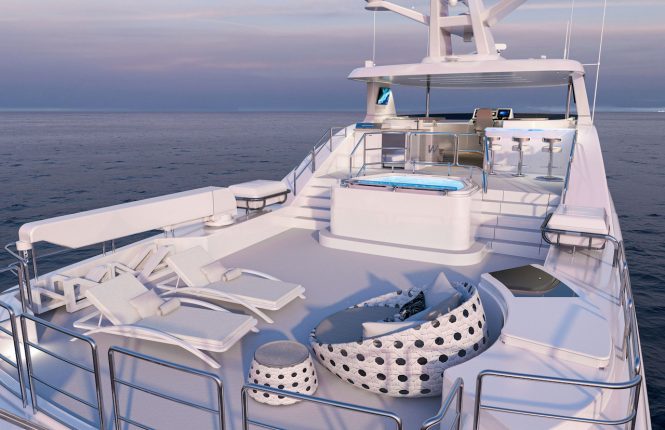 Westport releases new renders of 35m yacht WESTPORT 117