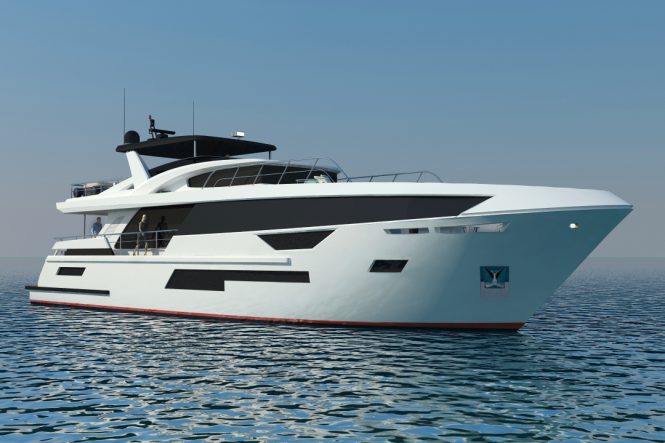 Construction continues on explorer yacht Bering 92